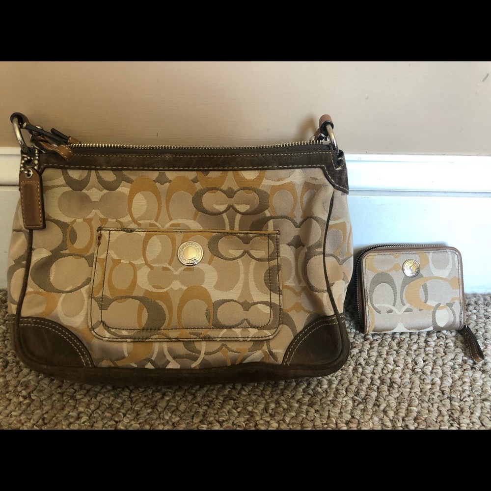 Coach Bag and Wallet